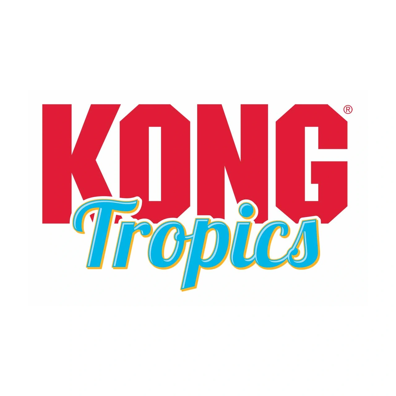 KONG Cat Tropics Pals 2 stk 15 x 14 x 2,5 cm med catnip